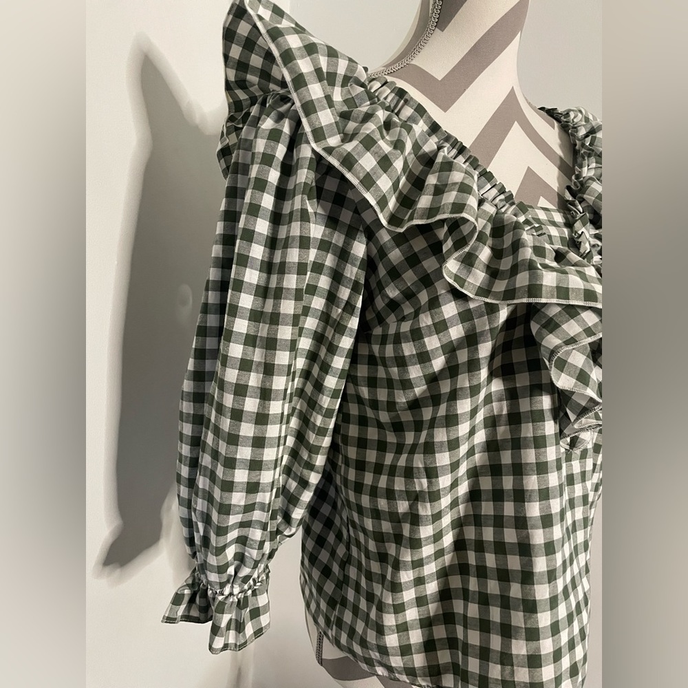 ASOS gingham top. 4. - Picture 2 of 6